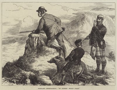 Highland Deerstalking, af George! savnet igen af William Ralston