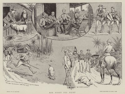 Hans første grisejagt af William Ralston