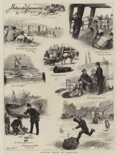 Ferienotater i Yarmouth af William Ralston
