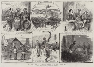 Humor om kampagne i Burma af William Ralston