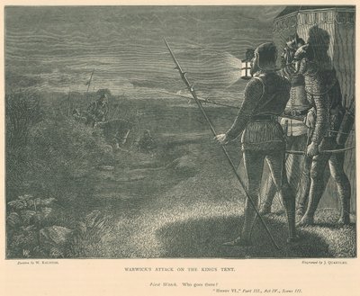 Illustration til Kong Henrik VI, del III af William Ralston