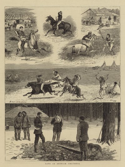 Livet i British Columbia af William Ralston