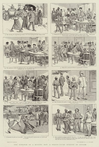 The Romance of a Missing Hat, en politiretsepisode på Ceylon af William Ralston