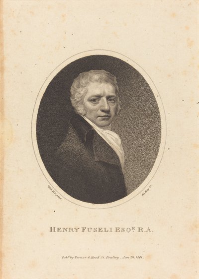 Henry Fuseli af William Ridley after John Opie