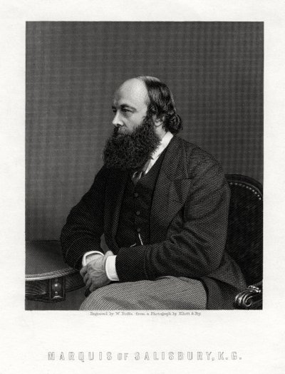 Robert Arthur Talbot Gascoyne-Cecil, 3. markis af Salisbury, britisk statsmand, 1800-tallet af William Roffe