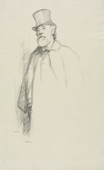 Alphonse Legros af William Rothenstein