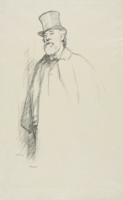 Alphonse Legros, 1897. af William Rothenstein
