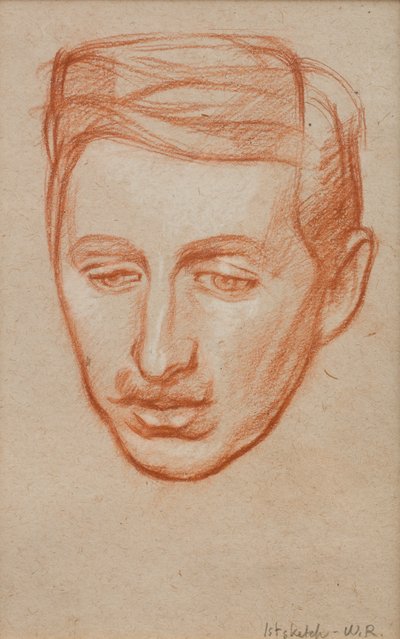 Portræt af E. M. Forster af William Rothenstein