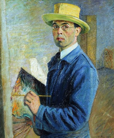 Selvportræt af William Rothenstein
