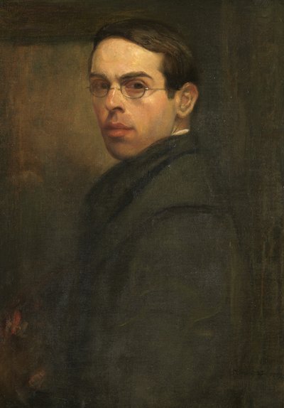 Selvportræt af William Rothenstein