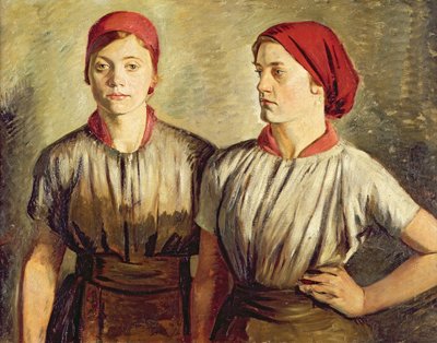 Sheffield Buffer Girls af William Rothenstein