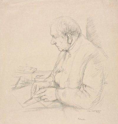 Sir Francis Seymour Haden af William Rothenstein