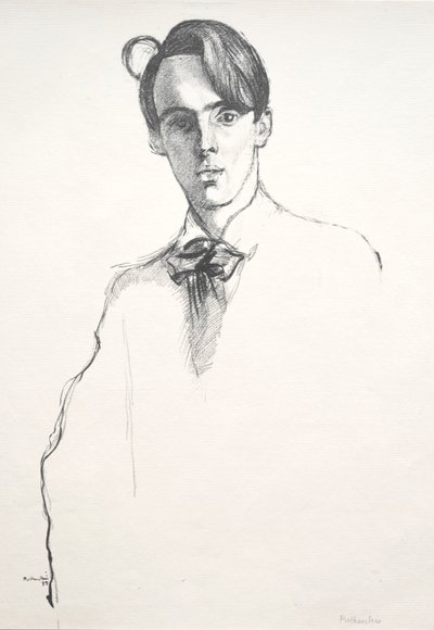 William Butler Yeats af William Rothenstein