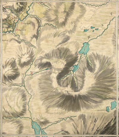 Roy Military Survey of Scotland af William Roy