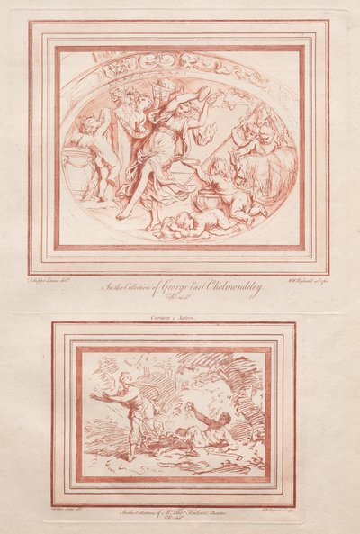Korsika og Satyr af William Ryland