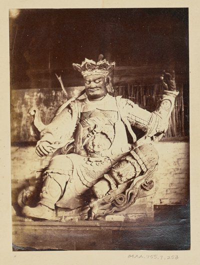 [Kinesisk skulptur af vindguden] af William Saunders