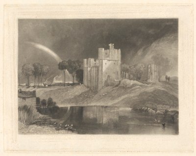 Brougham Castle, nær krydset mellem floderne Eamont og Lowther af William Say