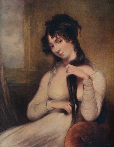 Lady Kinnaird, c1700-tallet, 1917 af William Say