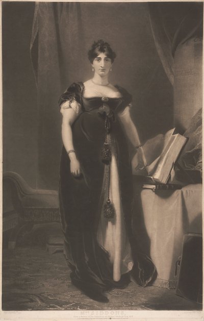 Fru Siddons af William Say