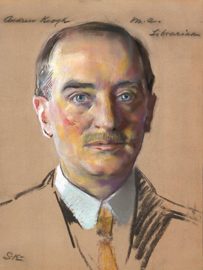 Andrew Keogh, M.A. 1904, bibliotekar 1916- af William Sergeant Kendall