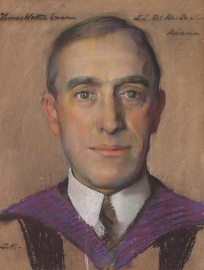 Thomas W. Swan B.A., Sterling prof. i jura 1922- af William Sergeant Kendall