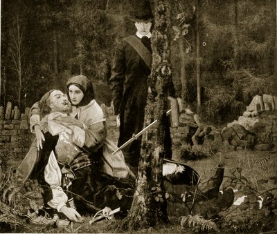 Cavalier and Puritan, illustration fra 