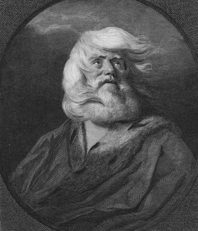 Kong Lear, c1800 af William Sharp
