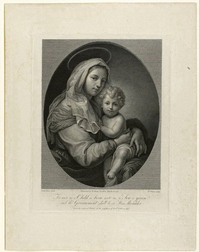 Madonna og barn af William Sharp