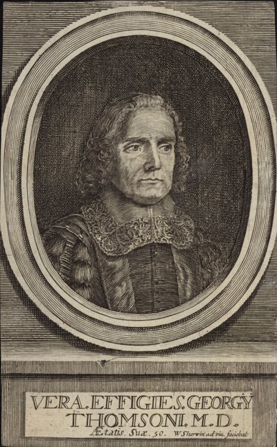 George Thomson en engelsk læge, medicinsk skribent og pjece af William Sherwin