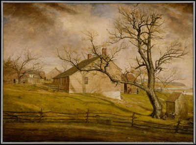 Gårdhuse på Long Island af William Sidney Mount