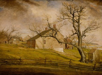Long Island Farmhouses af William Sidney Mount
