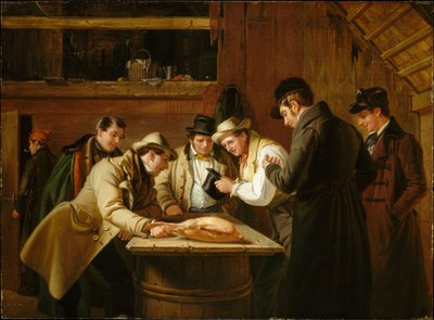 Lotteriet (Lotteri om gåsen) af William Sidney Mount