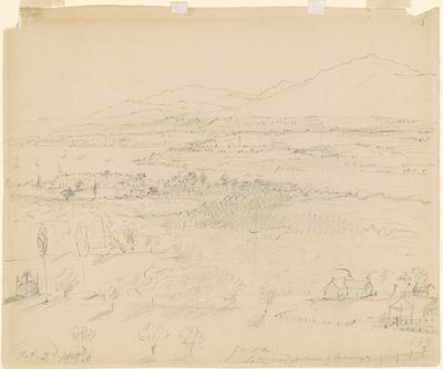 Dal med flod og bjerge af William Sidney Mount