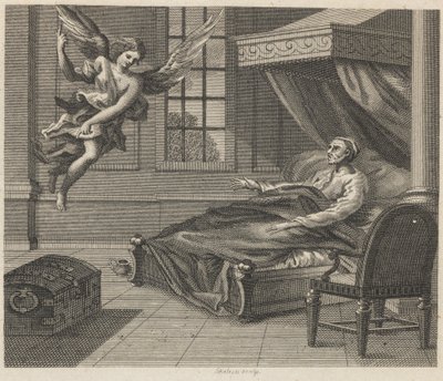 Den syge mand og englen af William Skelton