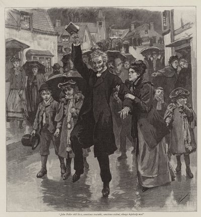 Illustration til The Exploration of the Reverend John Pedlar af William Small