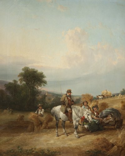 Høstscene af William Snr. Shayer