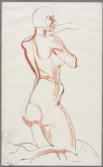 Nøgen figur af William Sommer