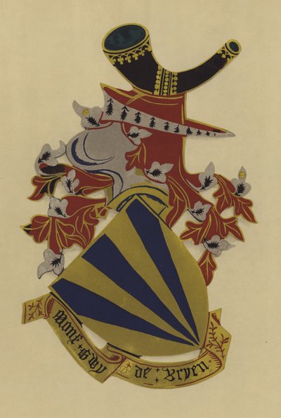 Sir Guy de Bryen, Lord Bryen, 1370-1390 (chromolitho) af William St John Hope