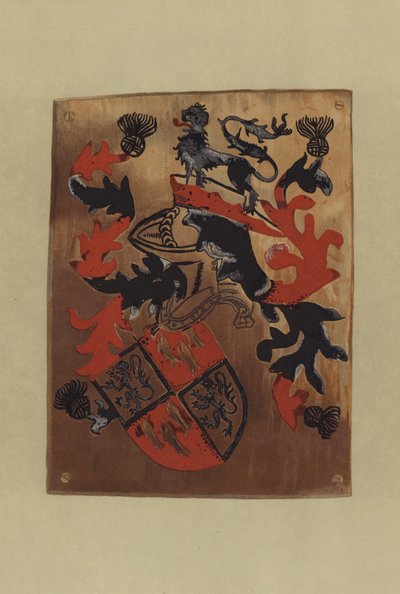 Sir Henry Percy, lord Percy, lord Poynings og greve af Northumberland, 1474-1489 (chromolitho) af William St John Hope