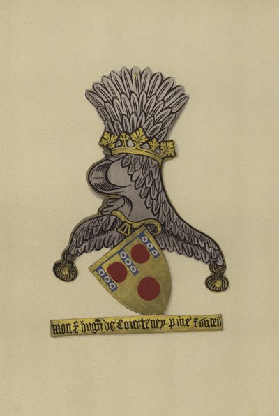 Sir Hugh Courtenay, 1348-1349 (chromolitho) af William St John Hope
