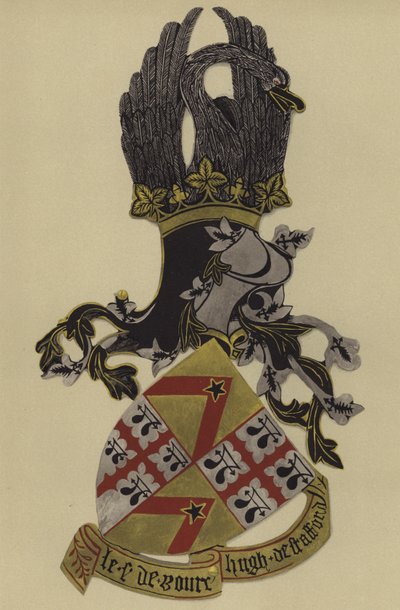 Sir Hugh Stafford, lord Bourchier, 1418 eller 19-1420 (chromolitho) af William St John Hope