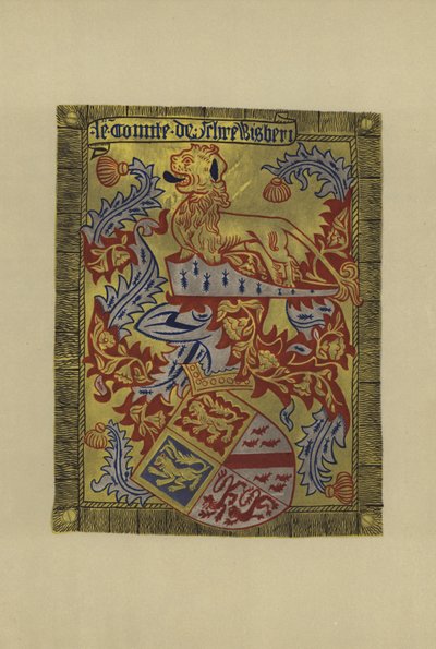 Sir John Talbot, jarl af Shrewsbury og Waterford, 1424-1453 (chromolitho) af William St John Hope