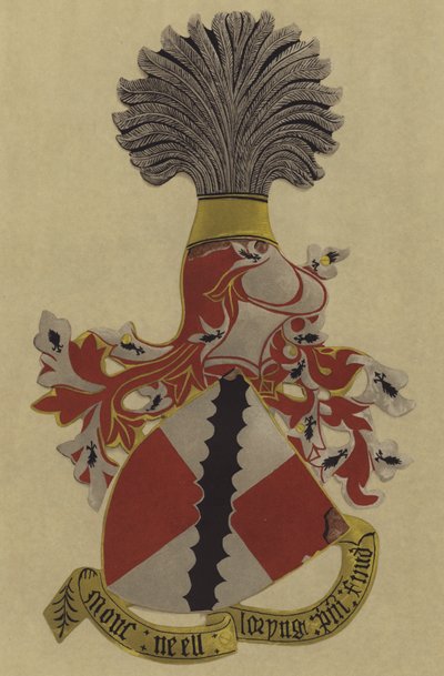 Sir Neel Loryng, 1348-1385-6 (chromolitho) af William St John Hope
