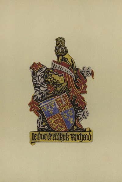 Sir Richard Plantagenet, hertug af York, 1475-1483 (chromolitho) af William St John Hope