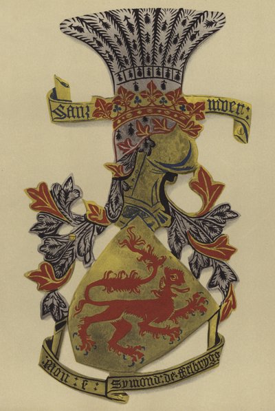 Sir Simon Felbrigge, 1397-1442 (chromolitho) af William St John Hope