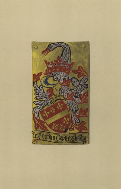 Sir Thomas Beauchamp, jarl af Warwick, 1373-1401 (chromolitho) af William St John Hope