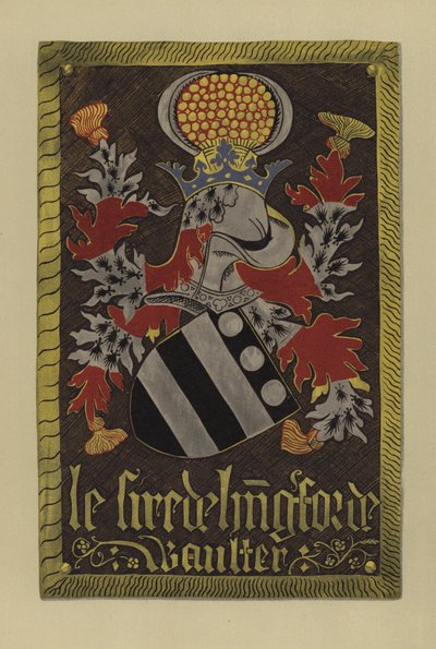 Sir Walter Hungerford, lord Hungerford, 1421-1449 (chromolitho) af William St John Hope