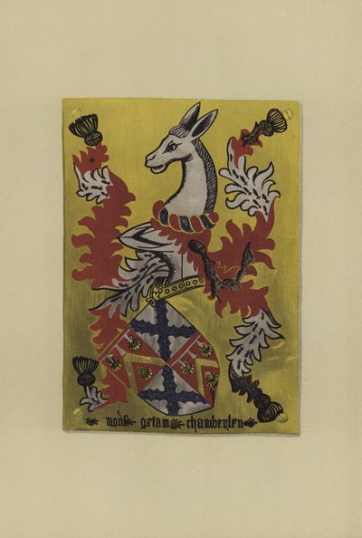 Sir William Chamberlayne, 1461-1463 (chromolitho) af William St John Hope