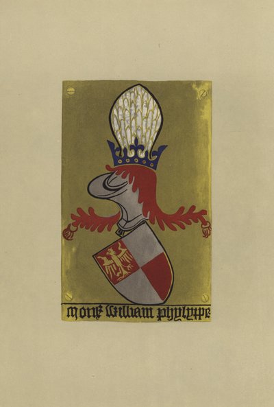 Sir William Phelip, lord Bardolf, ca. 1418-1441 (chromolitho) af William St John Hope