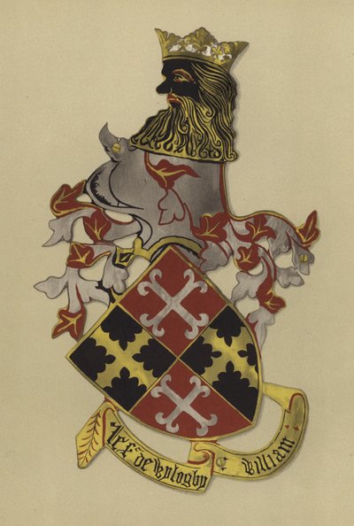 Sir William Willoughby, lord Willoughby dEresby, ca. 1400-1409 (chromolitho) af William St John Hope
